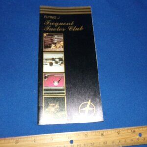 Vintage Flying J (Truck Stops)Frequent Fueler Club Application-Trucker Ephemera